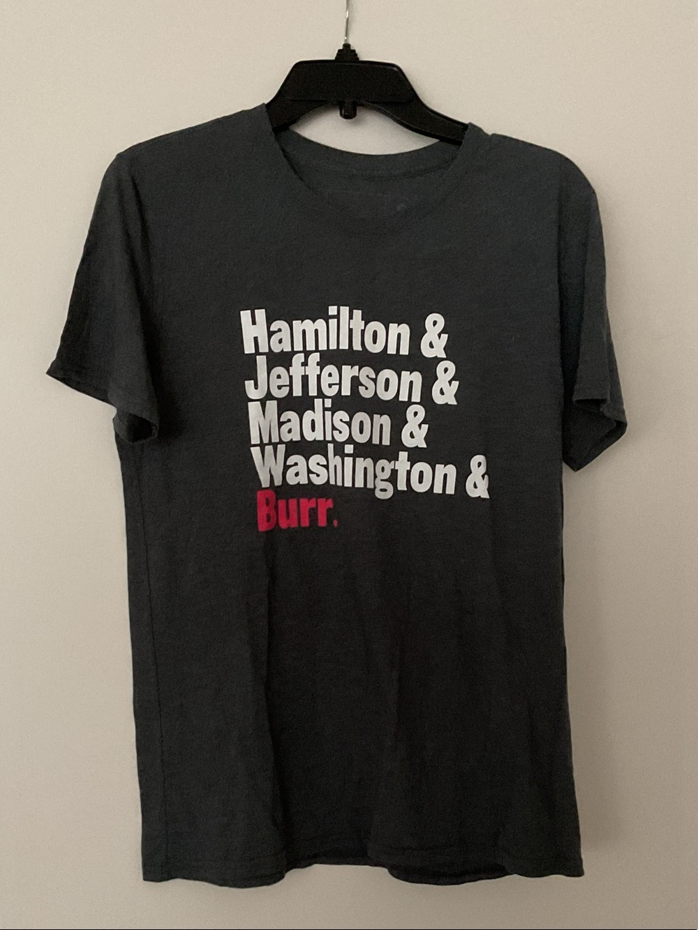 Grey Graphic Tee from Hamilton on Broadway-Women